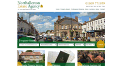 Desktop Screenshot of northallertonestateagency.co.uk